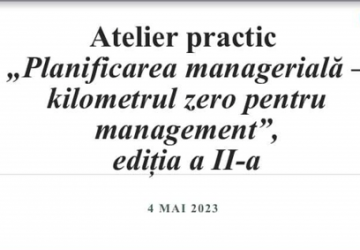 Planificarea managerială - kilometrul zero pentru management